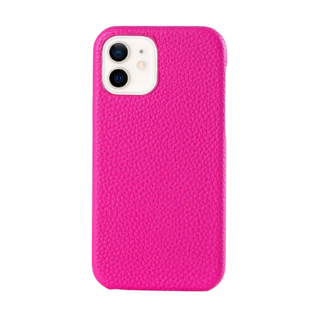 COURO ROSA PINK |IPHONE 12 PRO MAX|