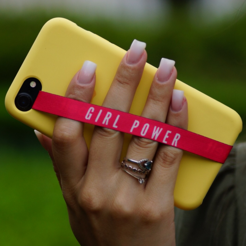 GIRL POWER ROSA |SALVA CELULAR|