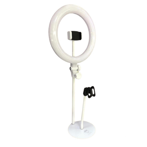 RING LIGHT LED COM SUPORTE DE MICROFONE