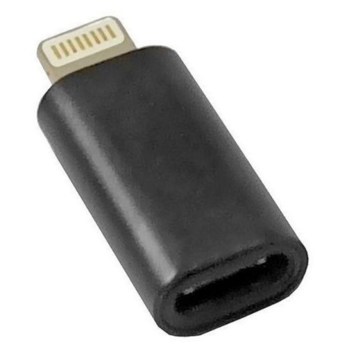 ADAPTADOR IPHONE TIPO C FÊMEA PARA LIGHTNING MACHO