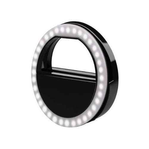 LUZ LED SELFIE RING PRETO