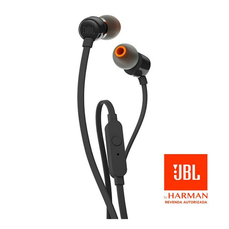 FONE DE OUVIDO JBL TUNE 110 COM MICROFONE