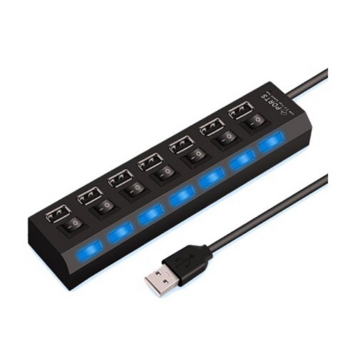 HUB SPLITTER 7 PORTAS USB 2.0