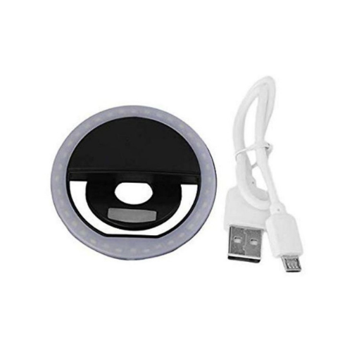 LUZ LED SELFIE RING PRETO