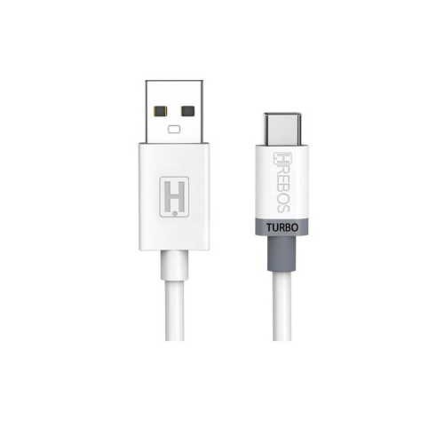 CABO TURBO BRANCO 1 METRO 3.1 MICRO USB - HS68