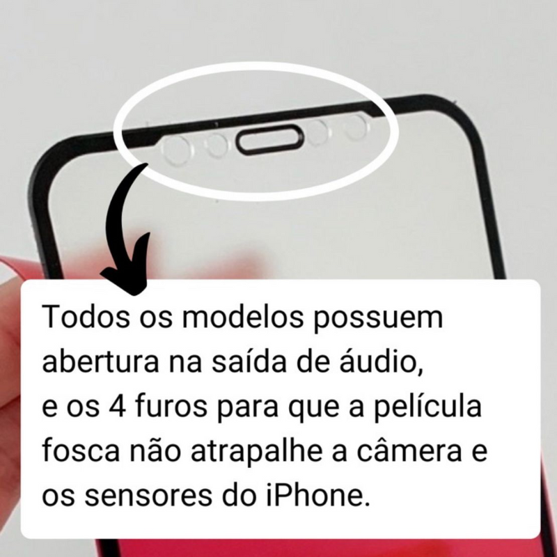 PELÍCULA HIDROGEL PRIVACIDADE |IPHONE 6S PLUS|