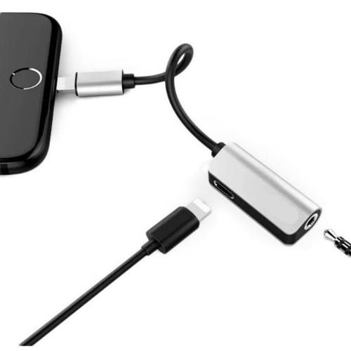 ADAPTADOR LIGHTNING - P2 + LIGHTNING