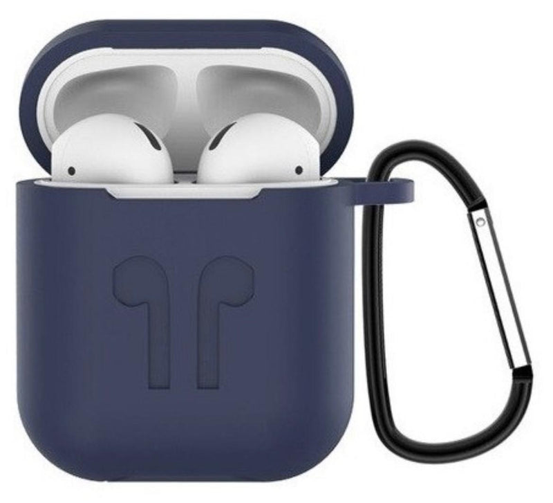 CASE AZUL ESCURO |AIRPODS 1 E 2|