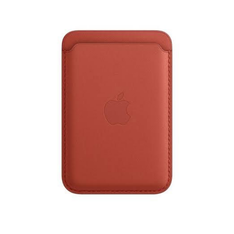 CARTEIRA COURO MAGSAFE |VERMELHO|