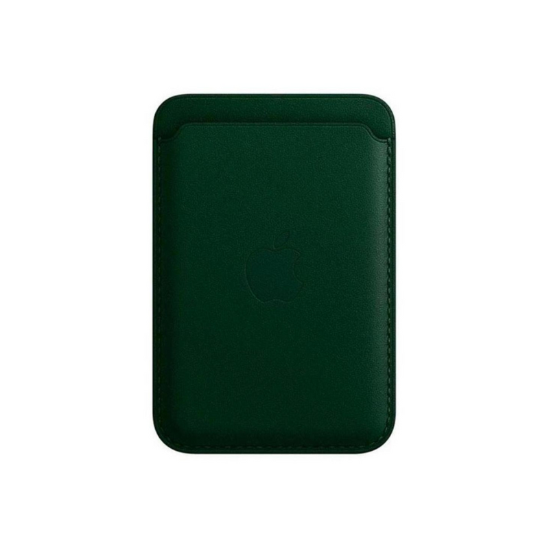 CARTEIRA COURO MAGSAFE |VERDE ESCURO|