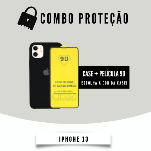 Combo Proteção iPhone 13