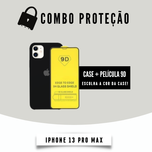 Combo Proteção iPhone 13 Pro Max