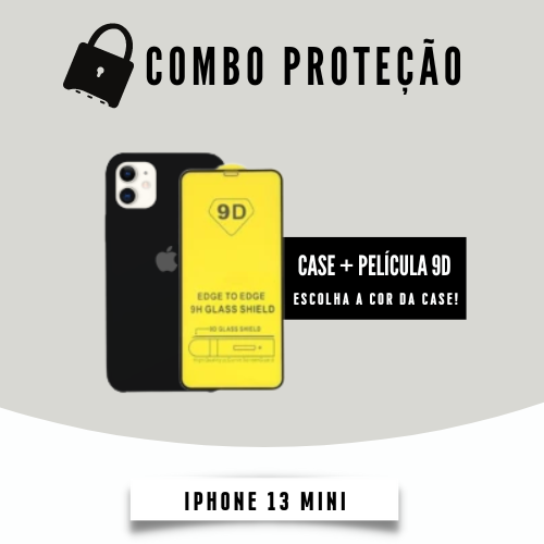 Combo Proteção iPhone 13 Mini