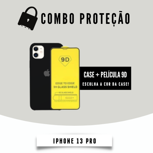 Combo Proteção iPhone 13 Pro