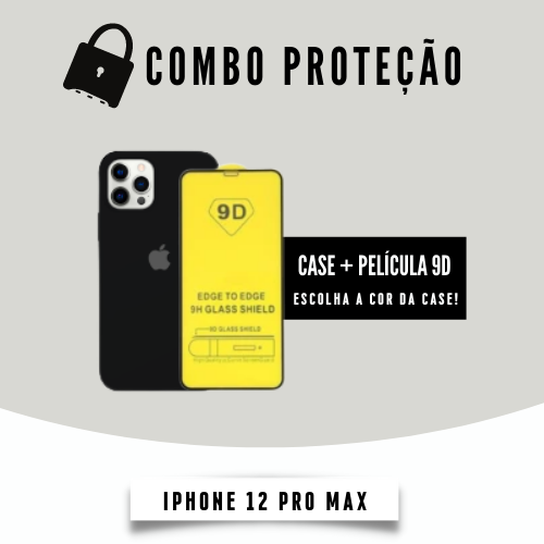 Combo Proteção iPhone 12 Pro Max