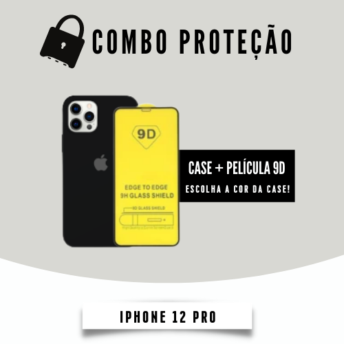 Combo Proteção iPhone 12 Pro