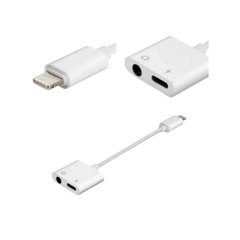 ADAPTADOR IPHONE FONE DE OUVIDO CARREGADOR ZHQ09