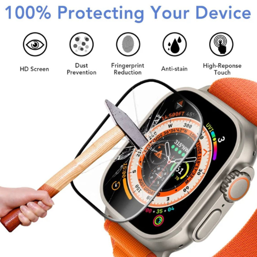 Película Vidro para Smartwatch Apple Watch Ultra 49mm Tela Relógio  ANTI-IMPACTO - Desconto no Preço